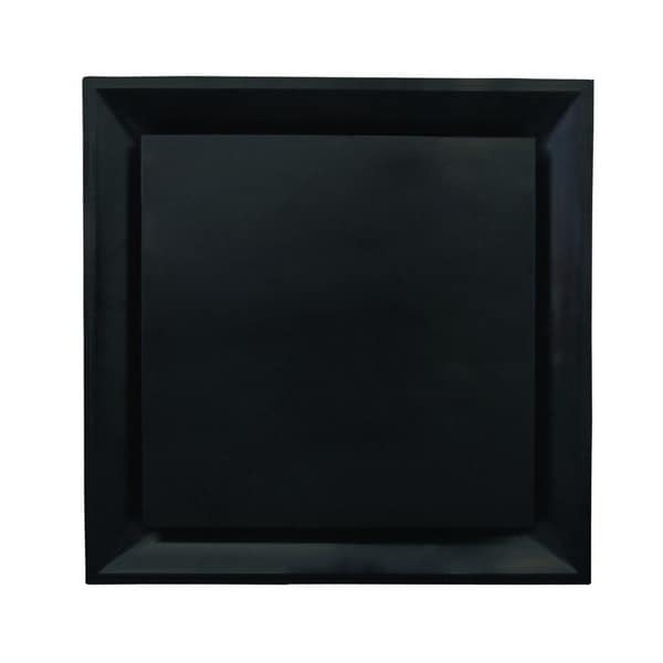 6 In Blk Celing Diffuser Plaque R6 Insulated